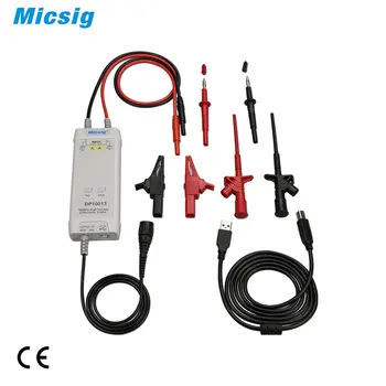 

Micsig Oscilloscope 1300V 100MHz High Voltage Differential Probe Kit 3.5ns Time 50X/500X Attenuation Rate DP10013