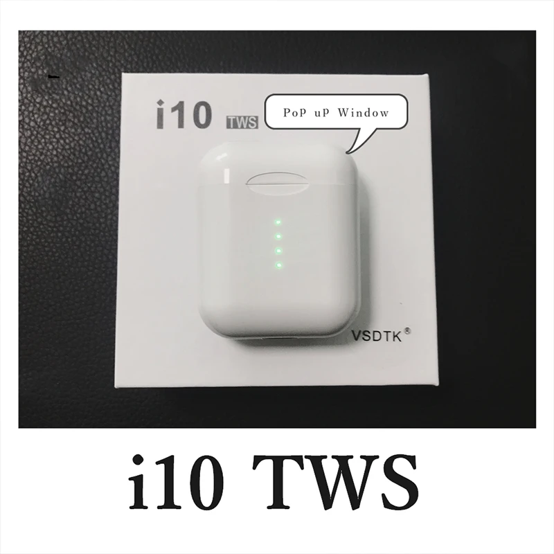 I10 tws i10s tws Беспроводная зарядка Поддержка bluetooth наушники супер бас звук PK I100 I80