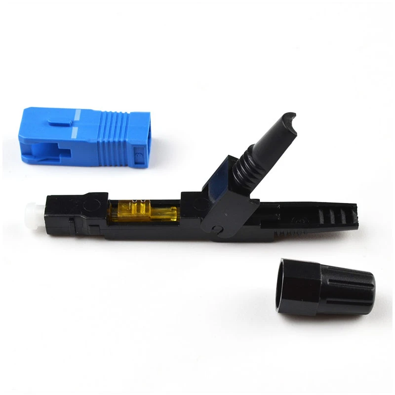 SC Optic Fiber Quick Cold UPC Fast Connector Embedded Fiber Optic Connector Quick Connector Cold FTTH 5