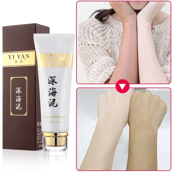 

1 Pc New Deep Sea Mineral Moisturizing Whitening Cream Body Lotion Healthy Glow Body Cream Neck Knee Leg Volcanic Mud Skin Mask