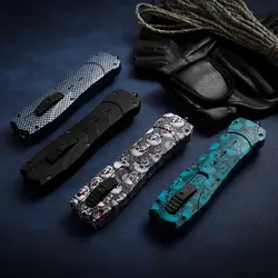 EDC outil de coupe pliant, fenêtre cassée, cône de queue de survie, Camping de plein air, chasse, manche de couteau pliant multifonction 