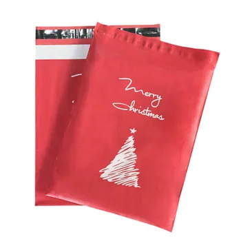

50pcs Mail Express Bags Poly Envelope Christmas Series Pattern Packing Clothing Bag Mailer Postal Shipping Bags 10*13 inch