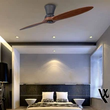 Потолочный вентилятор ретро Черный Сельский промышленный деревянный потолочный вентилятор деревянные веера без света декоративный Домашний Вентилятор DC 110/220V Ventilador De Teto