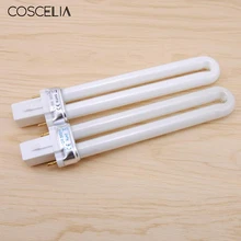 COSCELIA 12 Вт Сушилка для ногтей УФ лампа светильник инструмент профессиональный электронный Сменные трубки Лайк для дизайна ногтей маникюр отверждающий светильник инструмент