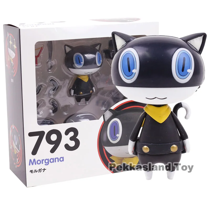 Persona 5 Моргана 793 Мона черная кошка ПВХ экшн-фигурка Коллекционная модель игрушка |