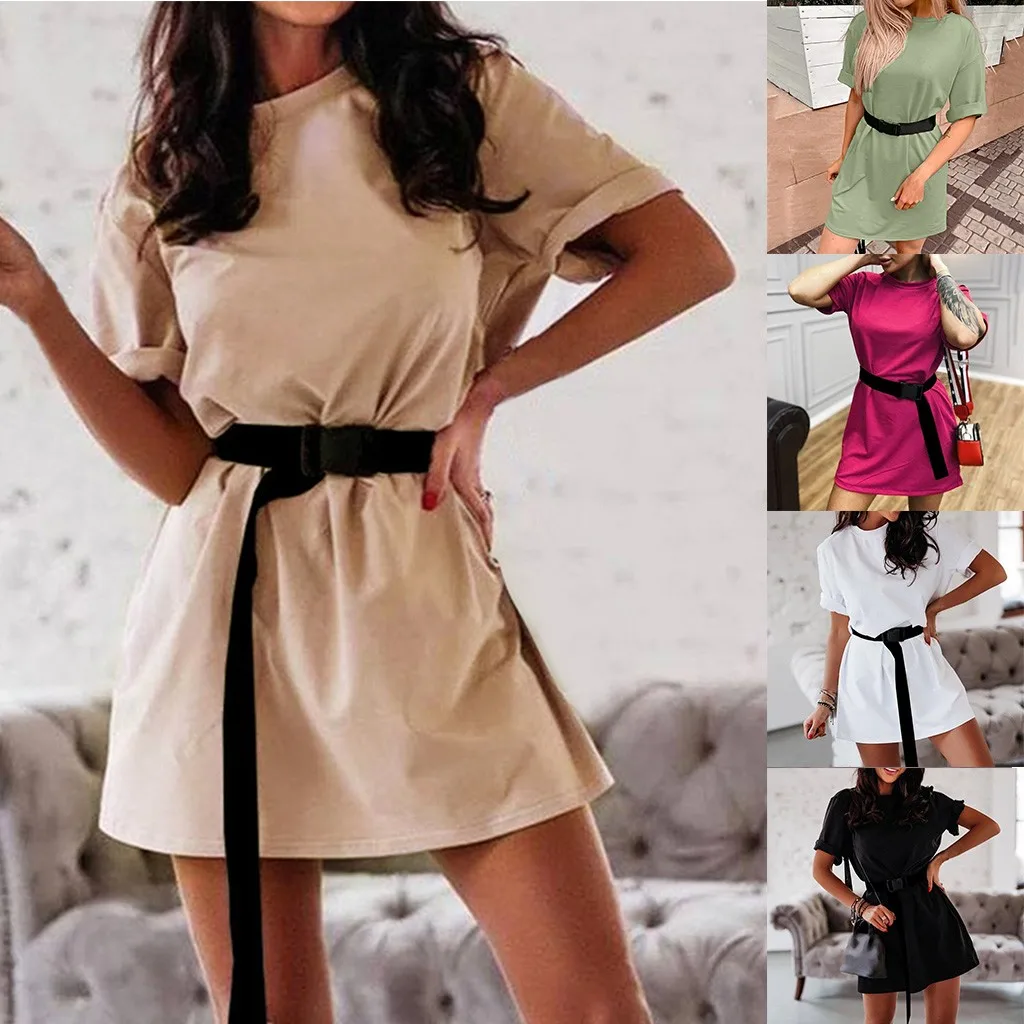 t shirt dress women's clothing