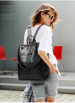 

2020 New Backpack Women's Korean Fashion Trend Backpack Women