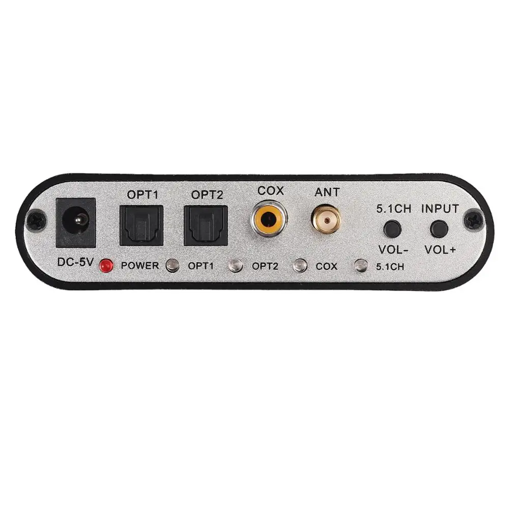 5.1CH Bluetooth аудио декодер оптический коаксиальный AUX USB диск воспроизведение