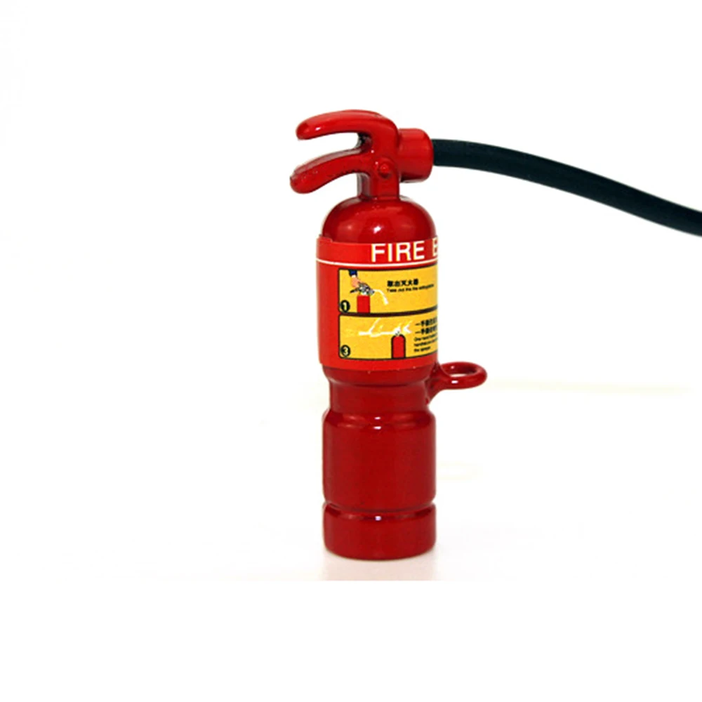 

RC Car Accessories Decoration Mini Fire Extinguisher Model for 1/10 RC Rock Crawler SCX10 TAMIYA C01 RC4WD D90 TF2 Traxxas
