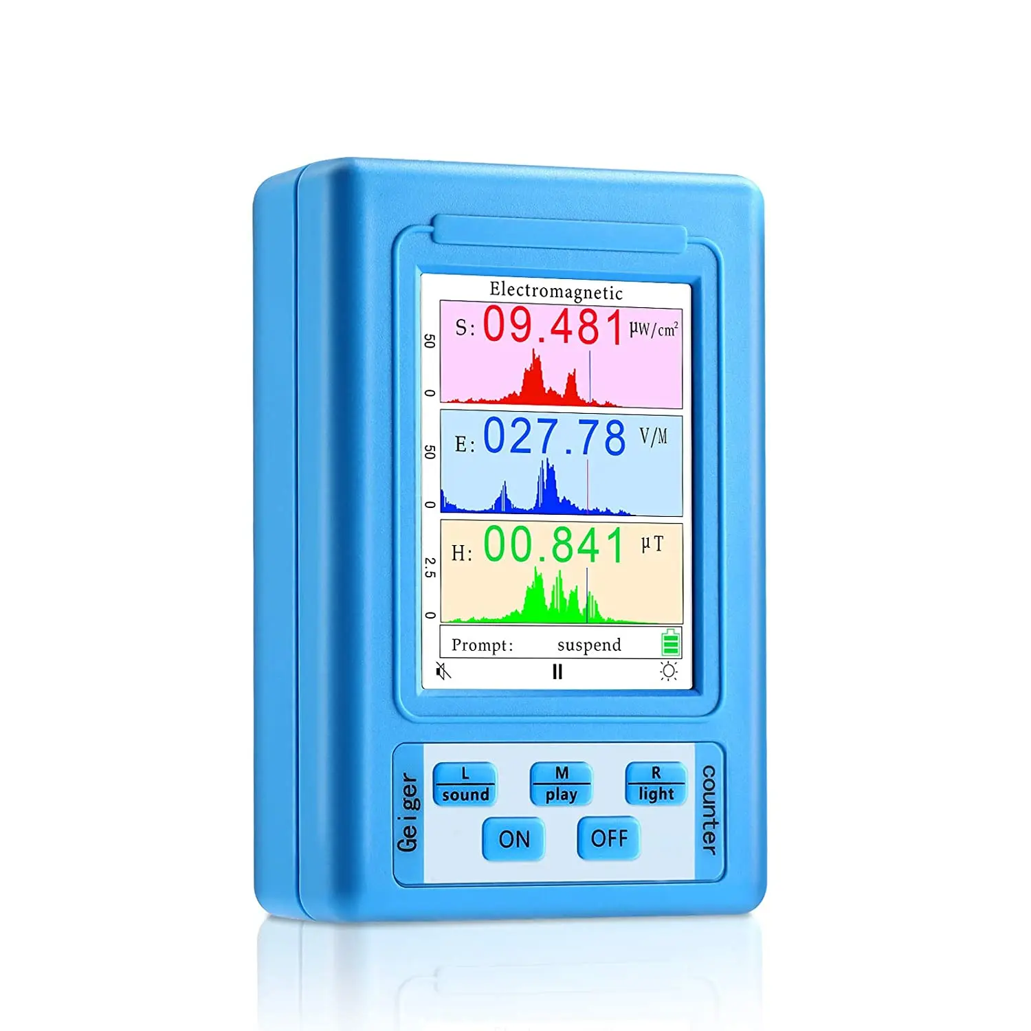 Electromagnetic Radiation Detectors Dosimeter Monitor Radiation EMF Meter Tester 