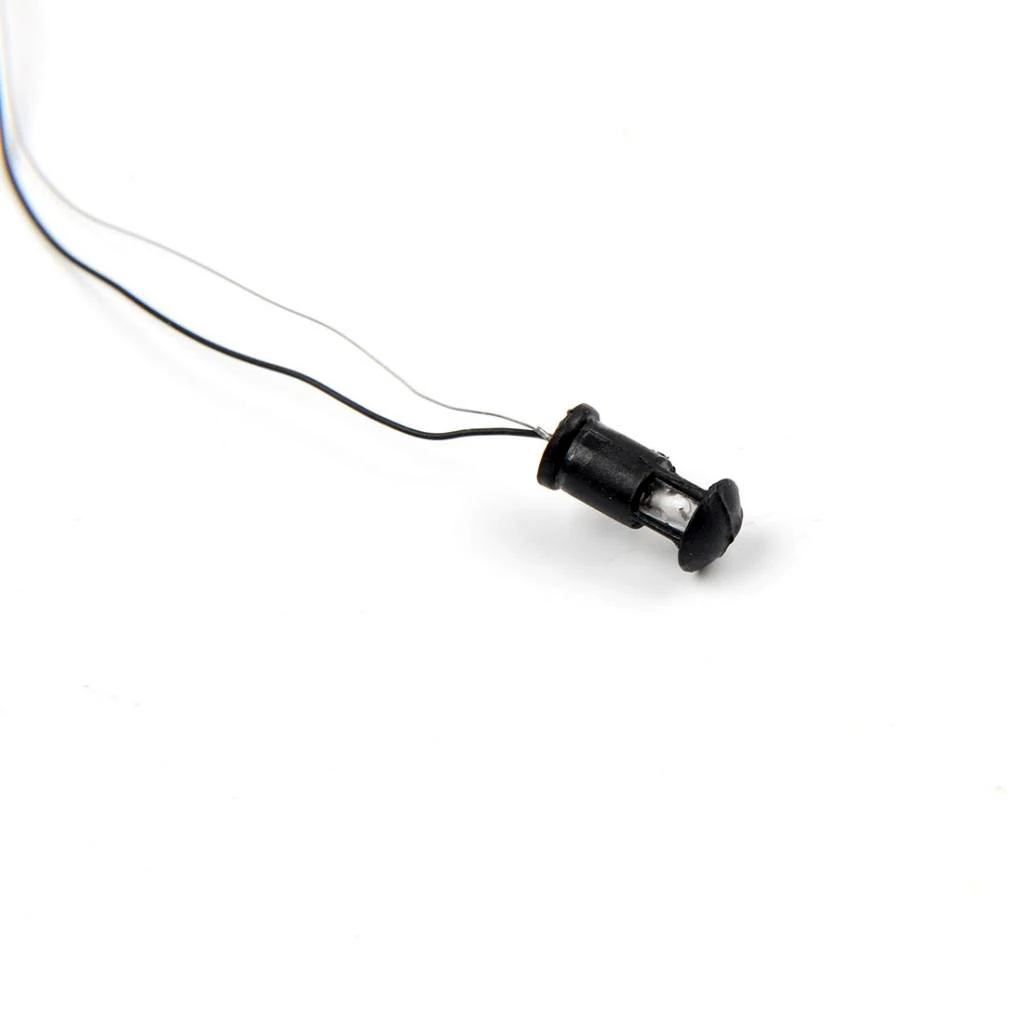 DIY Sand Table Model Lawn Lamp Light Train Railway Street Scenery