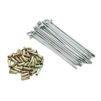 

36pcs Rear Spoke Nipple Set Tire For Honda XR80R 90-03 CRF80F 04-09 CRF80F 11-13 CRF80F Replace 97284-42091-K0 97766-42090-K0