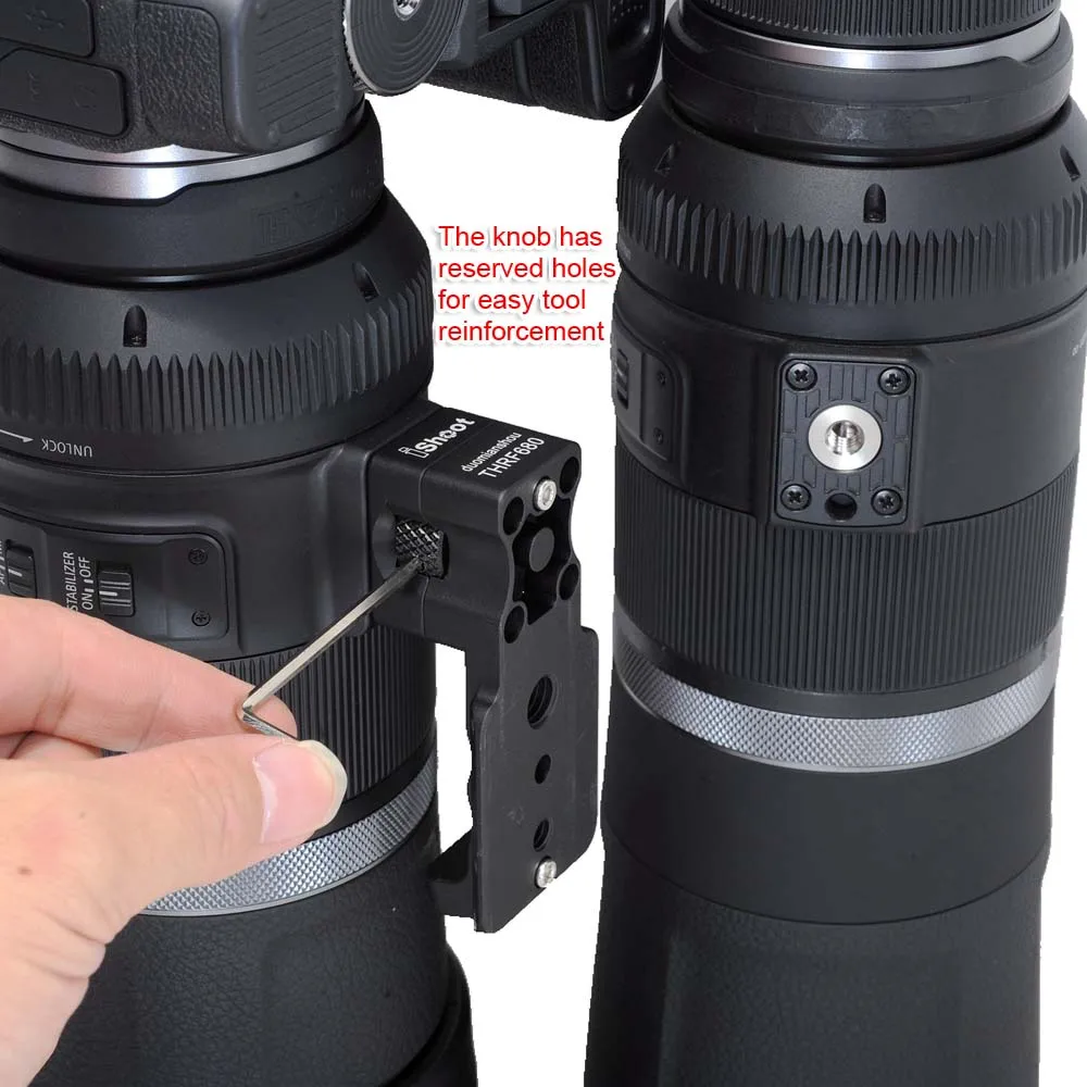 Ishoot-キヤノンrf 800 f11 is stm用の三脚マウントリング