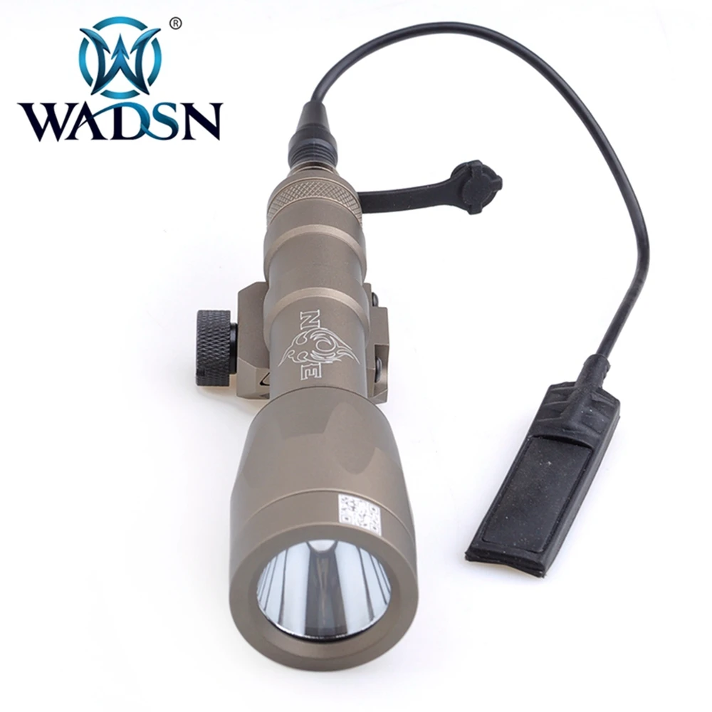 WADSN Softair фонарик NE M600P SCOUTLIGHT светодиодный 850 люмен двойной дистанционный переключатель тактический фонарь WNE04027 охотничье оружие огни