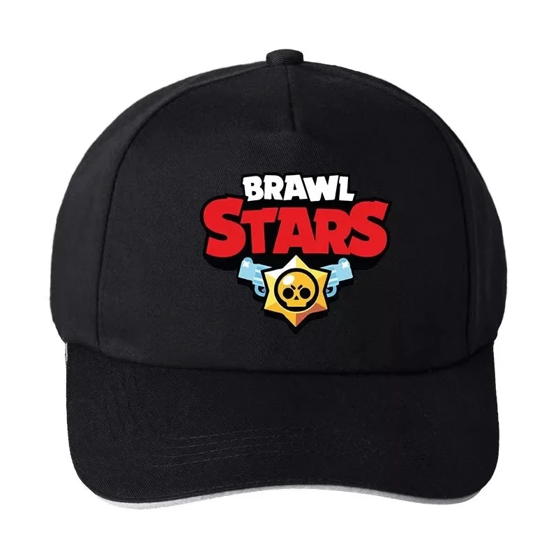 Бейсбольная кепка для костюмированной игры braw stars, бейсбольная Кепка Snapback, регулируемая Солнцезащитная бейсбольная кепка в стиле хип-хоп, аксессуары