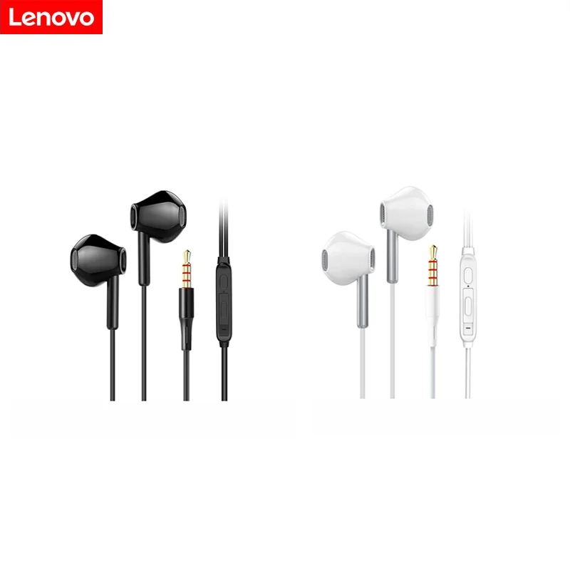 Наушники-вкладыши Lenovo XF06 проводные 3 5 мм с микрофоном | Электроника