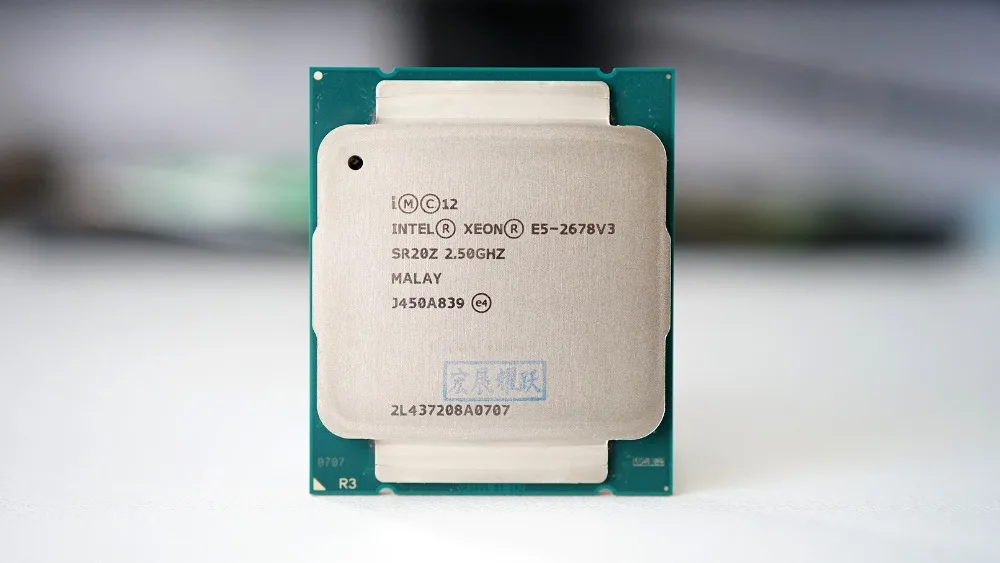 Intel cpu e5 2678 v3. Intel cpu e5 2678 v3