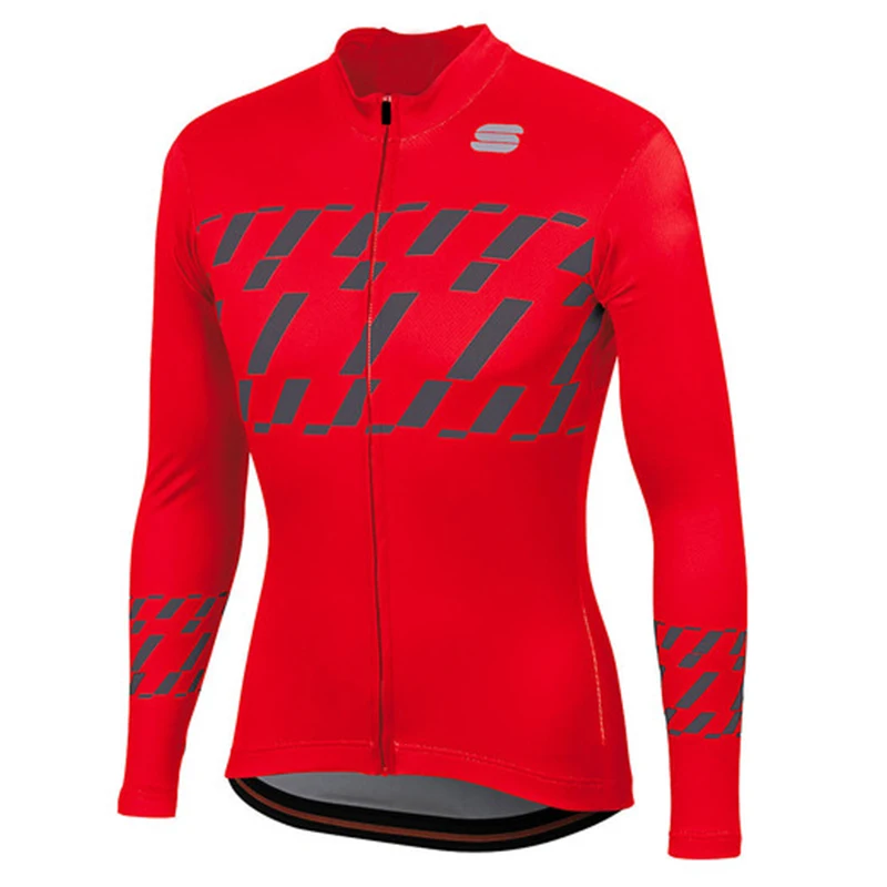 Ciclismo invierno зимняя одежда для мужчин RUNCHITA термальная флисовая велосипедная футболка с длинным рукавом maillot ciclismo manga larga hombre - Цвет: Jersey   F