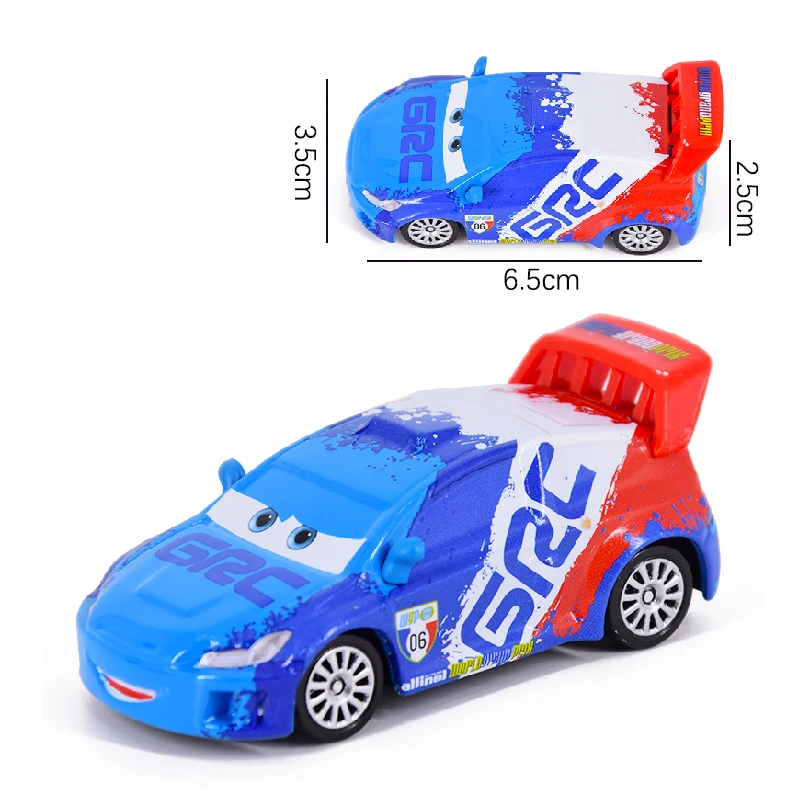 Disney Pixar Cars 2 3 Lightning McQueen Mater Jackson Storm Ramirez 1:55 Diecast Vehicle Metal Alloy Boy Kid Toys Christmas Gift 24