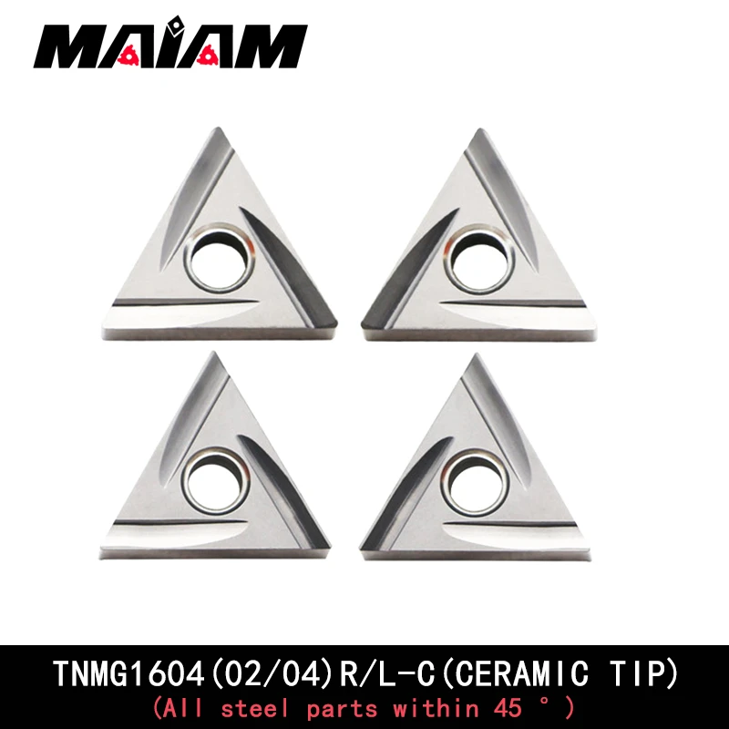 Color : 5PCS, Size : TNMG160402R C LF&LQEW TNMG1604 TNMG160402 TNMG160404 Left Insert Right Insert Triangular Grooving Ceramic Semifinishing for Stainless Steel Aluminum Color : 5PCS, Size : TNMG160402R C LF&LQEW TNMG1604 TNMG160402 TNMG160404 Left Insert Right Insert Triangular Grooving Ceramic Semifinishing for Stainless Steel Aluminum