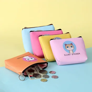 

New Fashion Coin Purse Unicorn Mini Wallet Keys Pouch Card Holder Cute Earphone Package Bags Storage Bag Card Bag Kids Gift