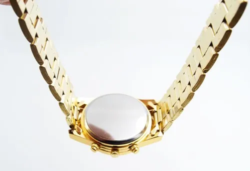 2019 New Fashion Chronograph Plated Classic Geneva Quartz Ladies Watch Women Crystals Wristwatches Relogio Feminino Gift clock