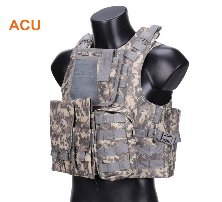 Открытый тактический жилет Molle, жилет-амфибия, тактический жилет, Открытый военный тактический жилет