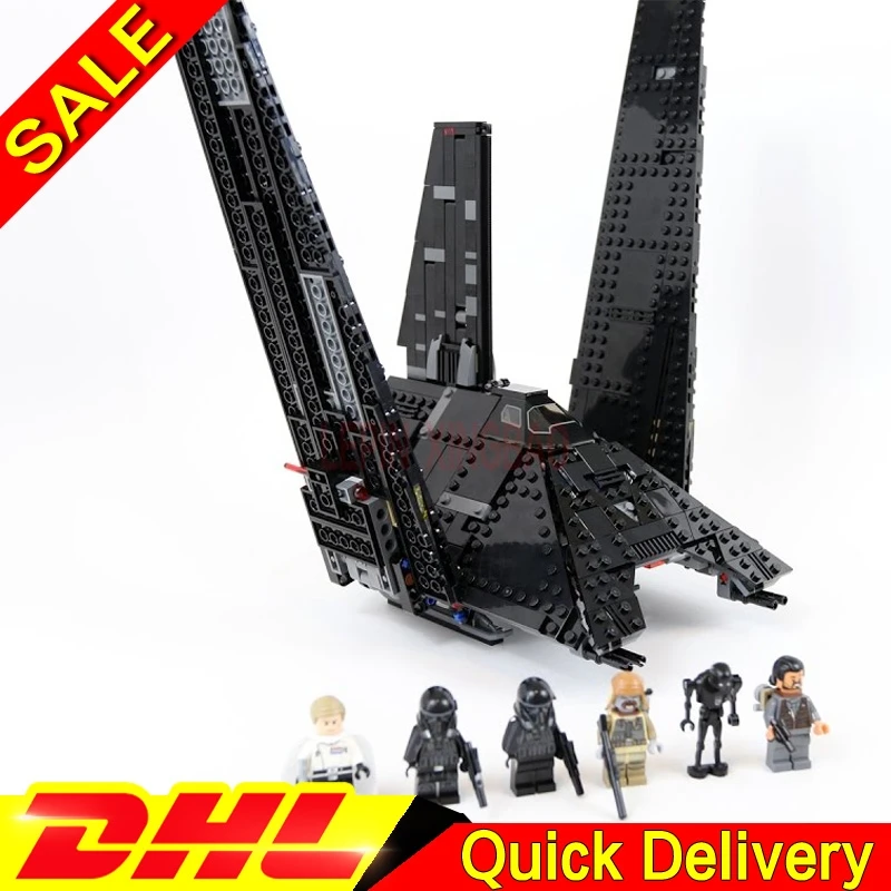 LP 05049 863 шт. Звездные войны Krennic Императорский шаттл Модель Строительный комплект