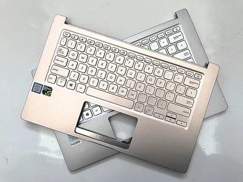 

Laptop/notebook US Backlight Keyboard House Shell Cover for Asus Lingyao S Adol 14U 14FA ADOL14FA 2019 Gold/ice-blue
