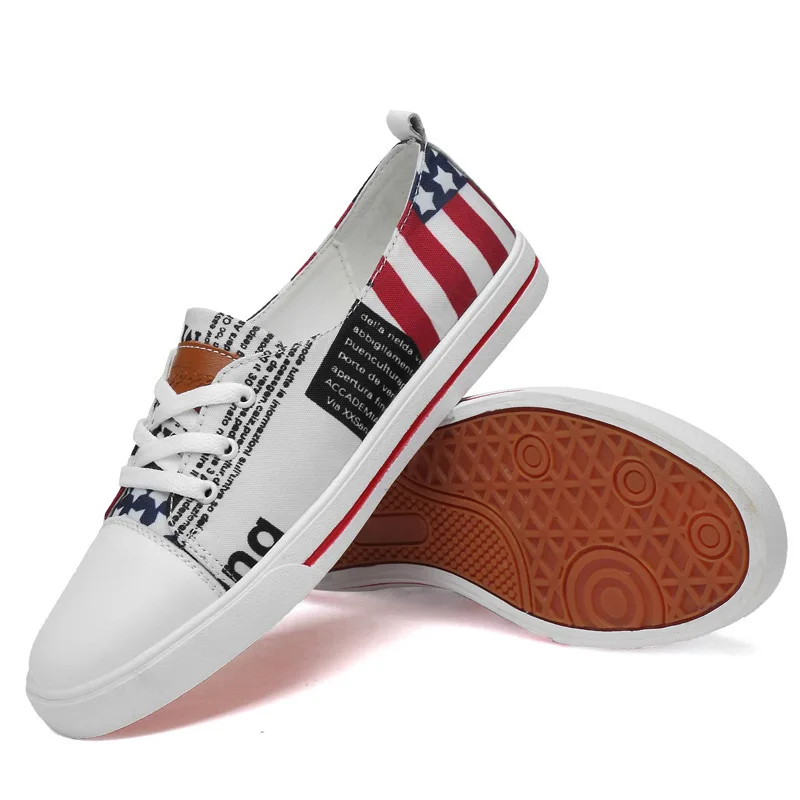 

Characteristics Printed COUPLE'S Shoes Genuine Leather Joint Canvas CELUCASN Men And Women Youth Daily Life Fashion Sneakers