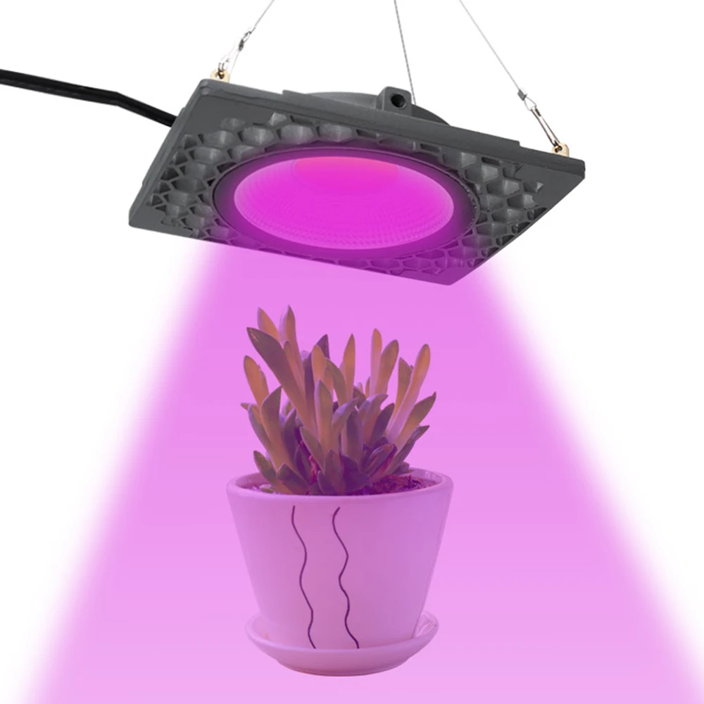 

50W AC85-265V LED Grow Light Full Spectrum Plant Lighting Fitolampy Heat Sink Growing Lamps Plants Flowers Seedling Cultivation
