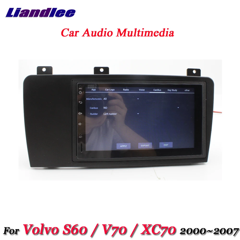 Автомагнитола на Android мультимедийный плеер для Volvo S60/V70/XC70 2000 2007 аксессуары