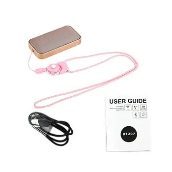 

Wireless Mini Portable Bluetooth Speakers Rechargeable Battery Handsfree Call Super Bass Loudspeaker Subwoofer