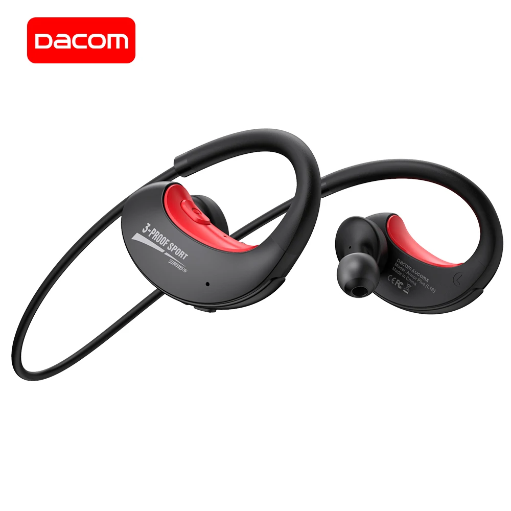 Спортивные Bluetooth наушники DACOM L16 Plus с шейным ремешком беспроводная гарнитура