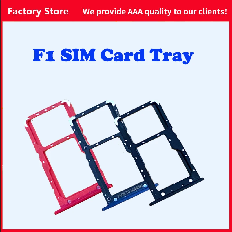 

1 шт./лот оригинал для Xiaomi Pocophone Poco F1 Sim Micro SIM карта SD ридер держатель Sim лоток адаптер