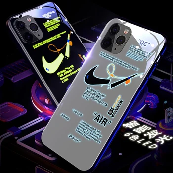 

Apple iPhones iPhone11mobile phone shell XSMax voice control intelligent light-emitting shell pro call flash XR heavy protection