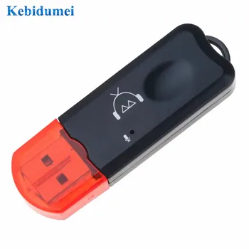 

kebidumei USB Bluetooth Dongle Stereo Audio Music Wireless Receiver Adapter for Car Home Speaker Support Handsfree