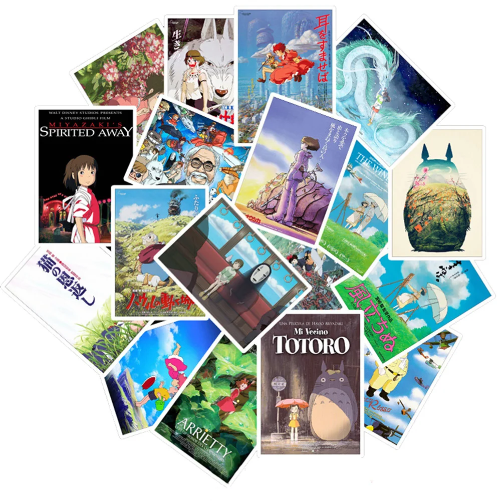 

10/30/50PCS Anime Japanese Cartoon Graffiti Sticker Sticker Scrapbook Suitcase Mobile Skateboard Gift Sticker Wholesale