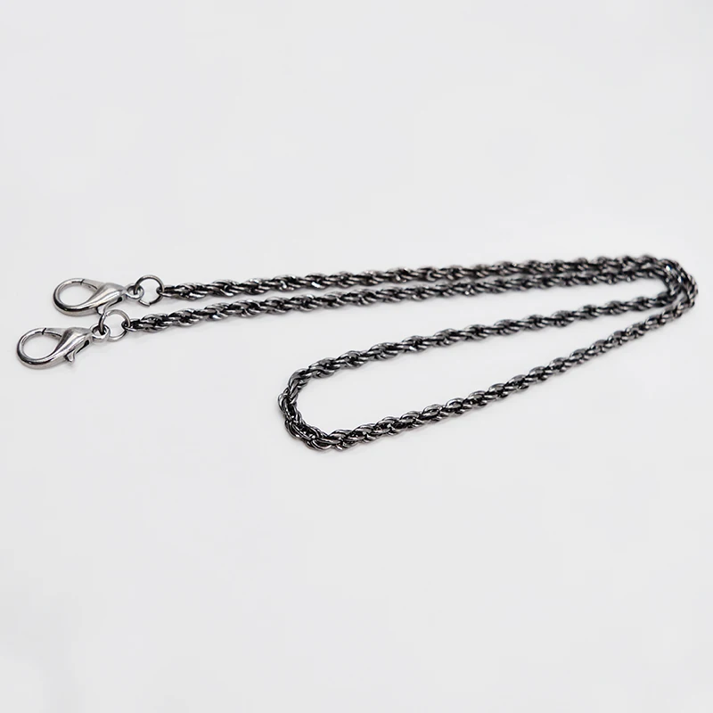 10pcs 60cm Metal Chain Shoulder Bags Twist  Purse Strap Replace Women  Accessories