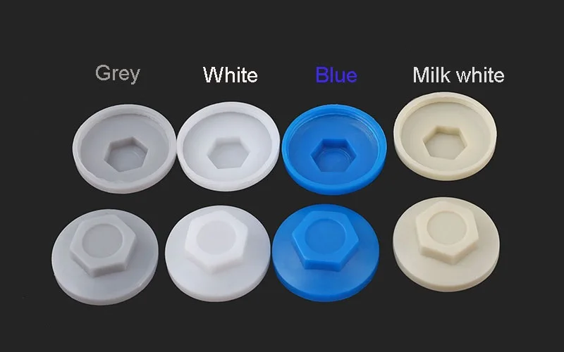 Outer hex hexagon Screw nut covers caps 6 (4)