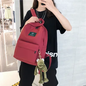 

JIULIN Women's Backpack School-Bag Tassel Large-Capacity Female Girls Fashion