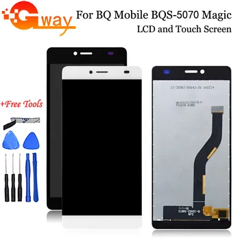 

100% Tested For BQS 5070 LCD Display+Touch Panel For BQ Mobile BQS-5070 Magic LCD Display+Touch Screen Digitizer Assembly+Tools