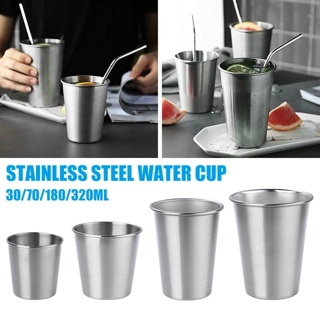 300ml Stainless Steel Car Thermos Cup Cold Drink Hot Drink Tumbler  Exquisite Portable Water Mug Frosted Texture Coffee Cup