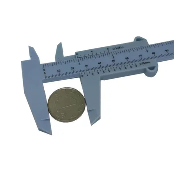 

Plastic Slide Vernier Caliper Measuring Tool Gauge For Measurement Of Buttons Jade Jewelry Household Tools