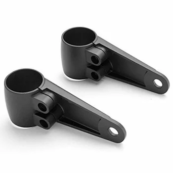 

Aluminum billet Motorcycle Headlight holder 2pcs Mount For Cafe Racer New