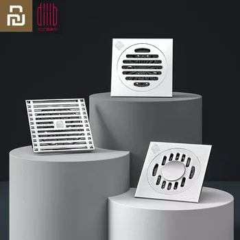 

Youpin Diiib Anti Deodorant Blocking Floor Sink Drain Plugs Stainless Steel Copper Drain Filter Dining Room Kitchen Bathroom