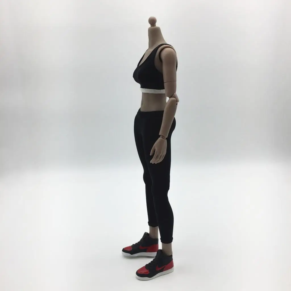 1/6 Women Sports Suit Set Female Clothing for 12