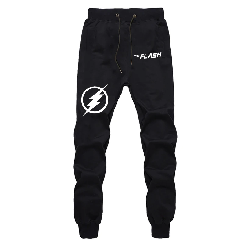 1 Брюки Flash, новинка, летняя мода, Барри Аллен, спортивные, дышащие, спортивные штаны, для бега, для бега, длинные штаны, высокое качество, брюки - Цвет: 1