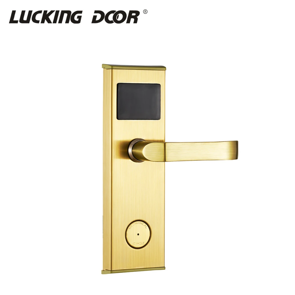 RFID card Hotel door access system digital Electric Promotion intelligent Electronic hotel key lock 118E-JS | Безопасность и