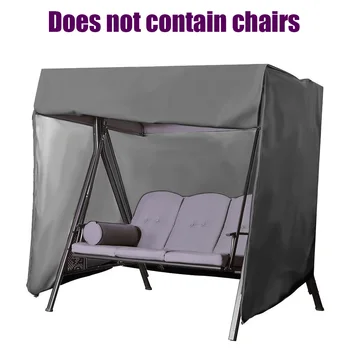 

Dust Resistant Waterproof UV Protection Swing Cover Backyard Outdoor Garden Foldable Patio Seat Cover Chair Oxford Cloth